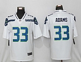 Nike Seattle Seahawks 33 Adams White Vapor Untouchable Limited Jersey,baseball caps,new era cap wholesale,wholesale hats
